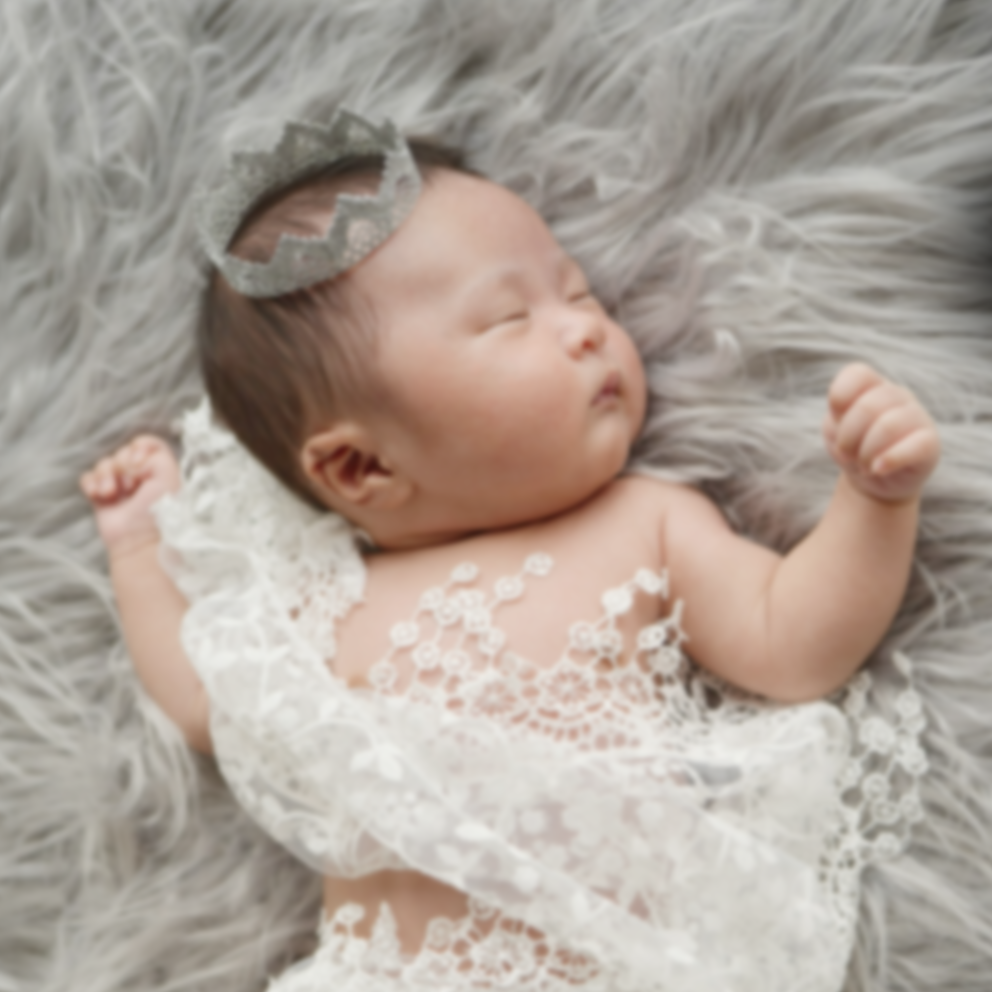 ぼやけた顔写真